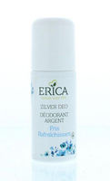 Erica Deodorant roller zilver fris