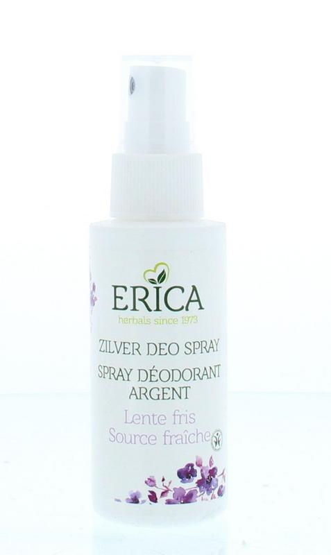 Erica Zilver Deodorant Spray Lente Fris