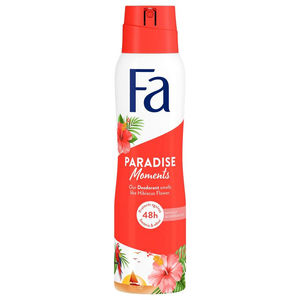 Deodorant spray paradise moments