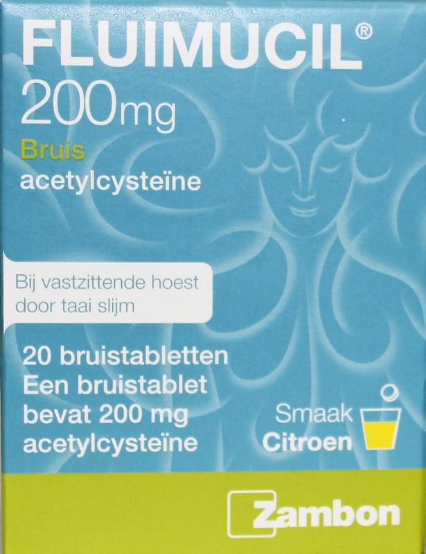 Fluimucil 200 mg suikervrij