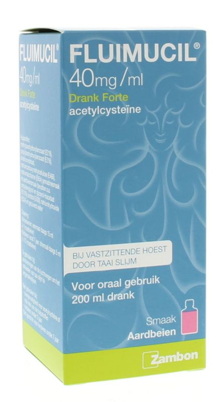 Fluimucil Drank forte 4%