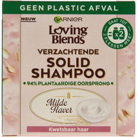 Garnier Loving blends solid shampoo milde haver