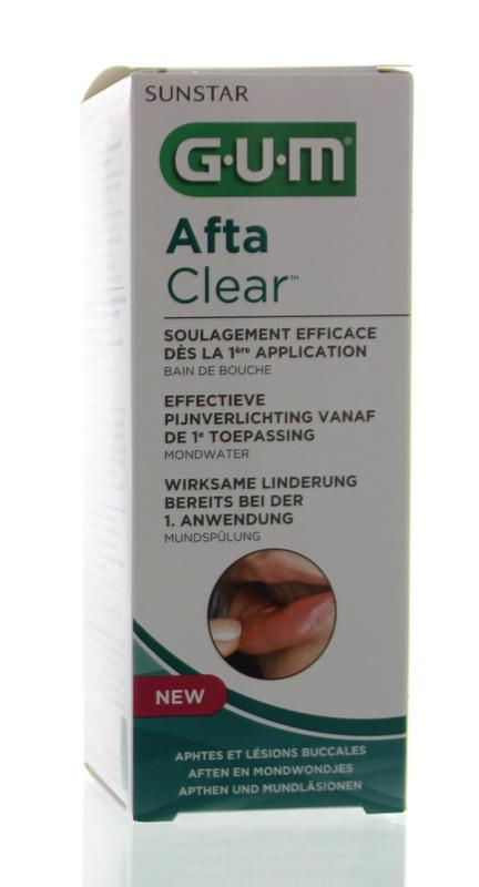 GUM Aftaclear mondwater
