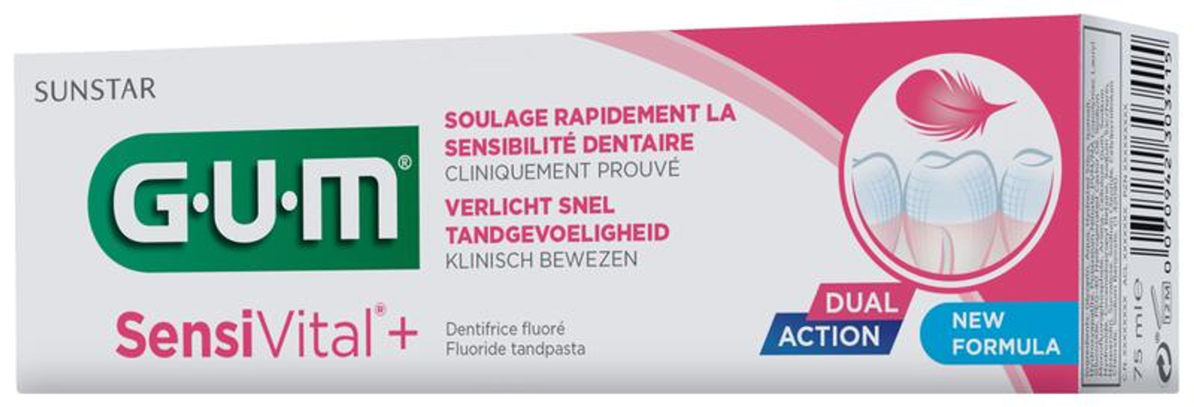 GUM Sensivital+ tandpasta