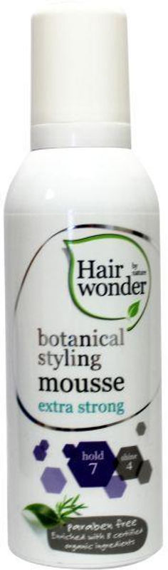 Hairwonder Botanical styling mousse extra strong