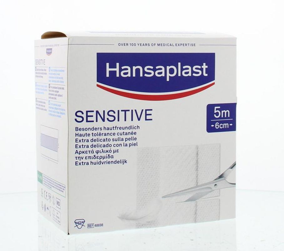 Hansaplast Sensitive 5m x 6 cm
