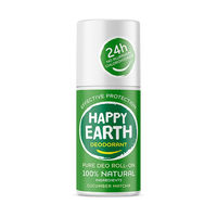 Happy Earth Pure deodorant roll-on cucumber matcha