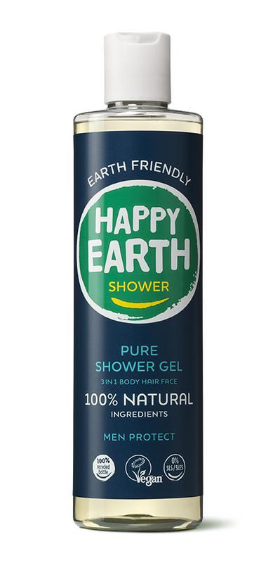 Happy Earth Pure showergel men protect