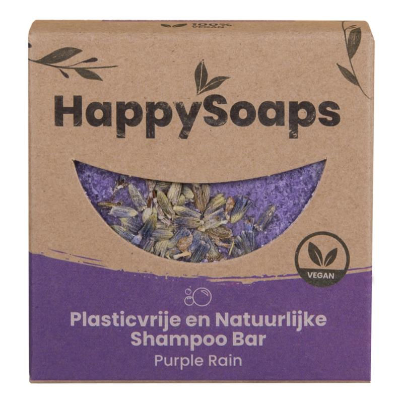 Happysoaps Shampoo bar purple rain