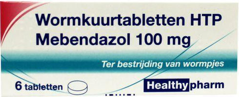 Healthypharm Mebendazol/wormkuur