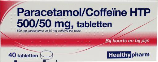 Healthypharm Paracetamol 500mg coffeine
