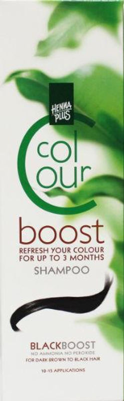 Henna Plus Colour boost black