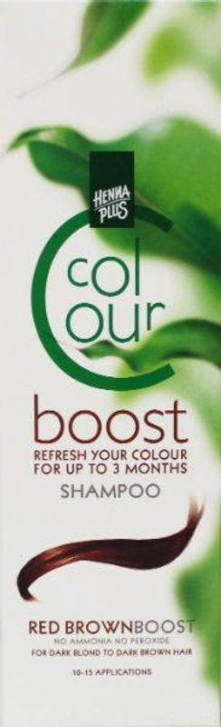 Henna Plus Colour boost red brown