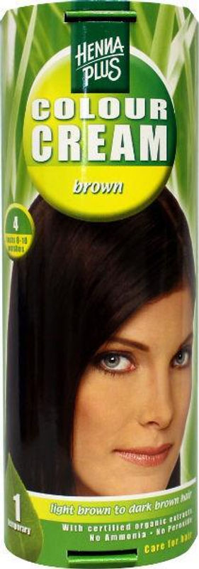 Henna Plus Colour cream 4 brown