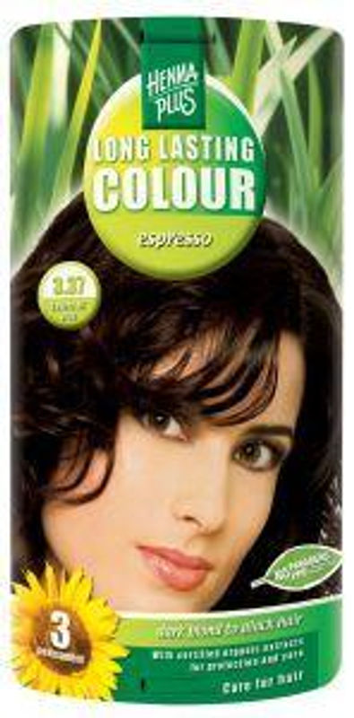 Henna Plus Long lasting colour 3.37 espresso