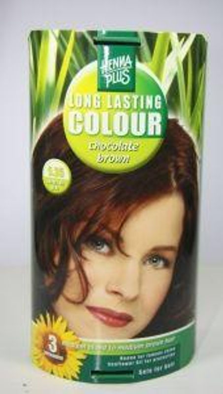 Henna Plus Long lasting colour 5.35 chocolate brown