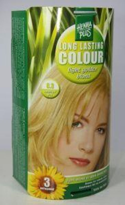 Henna Plus Long lasting colour 8.3 golden blond