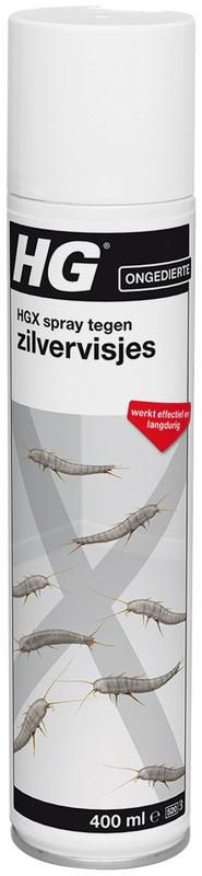 HG X tegen zilvervisjes