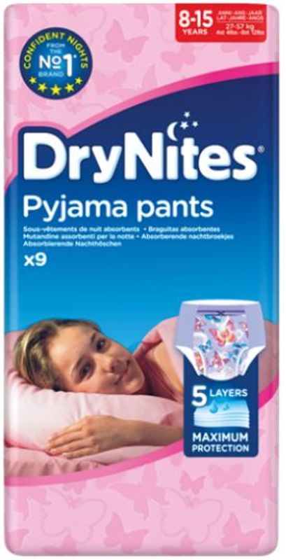 Huggies Drynites girl 8-15 jaar