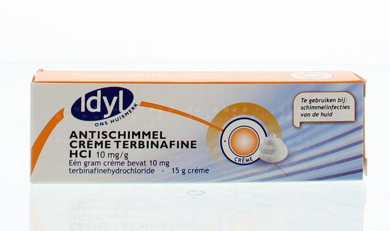 Antischimmelcreme terbinafine HCl 10 mg/g
