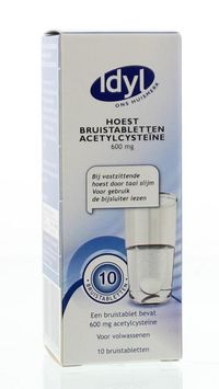 Hoest bruistabletten acetylcysteine 600 mg