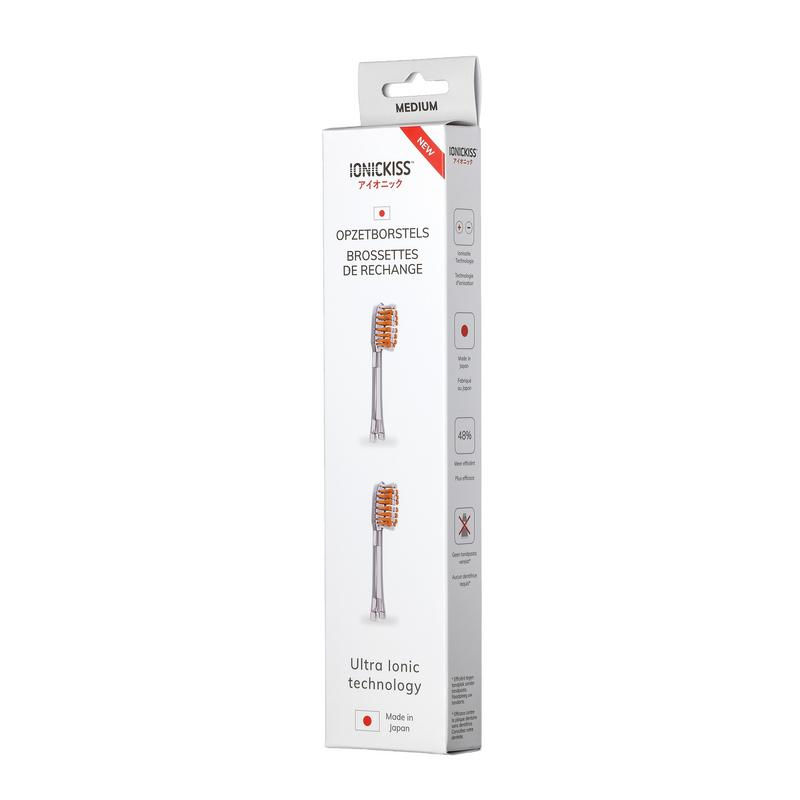 Ionickiss Opzetborstels medium oranje