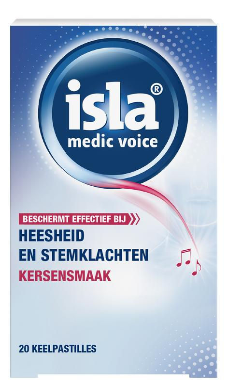 Isla Medic voice keelpastilles