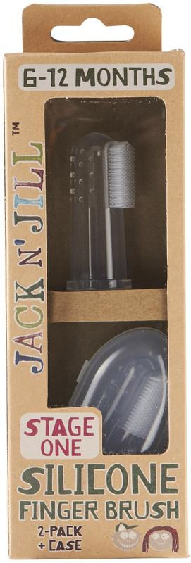 Jack n Jill Silicone finger brush