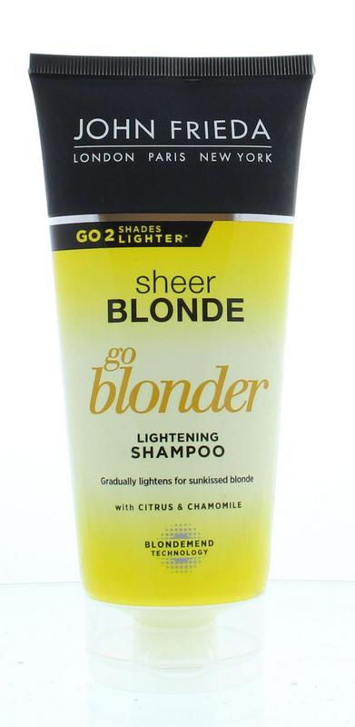 John Frieda Shampoo go blonder