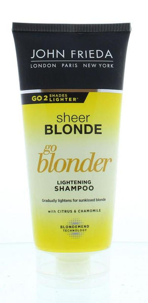 Shampoo go blonder