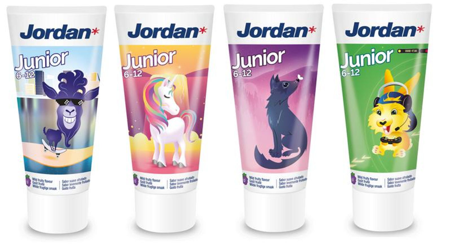 Jordan Tandpasta junior 6-12 jaar