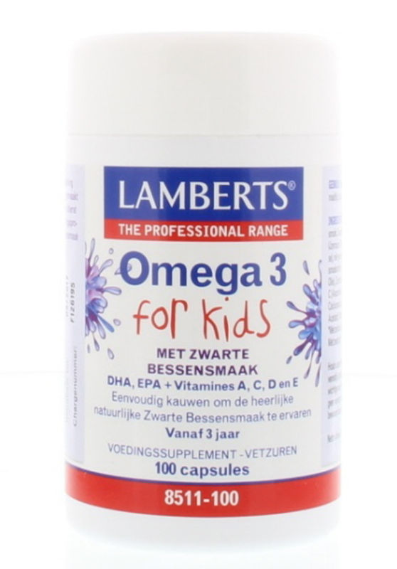 Lamberts Visolie omega 3 for kids