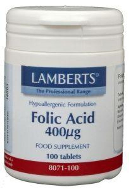 Lamberts Vitamine B11 400mcg (foliumzuur)