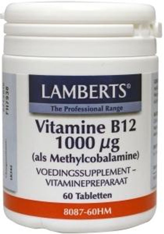 Lamberts Vitamine B12 methylcobalamine 1000mcg