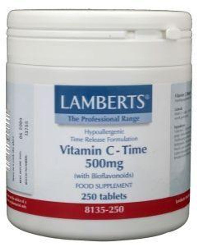 Lamberts Vitamine C 500 time released & bioflavonoiden