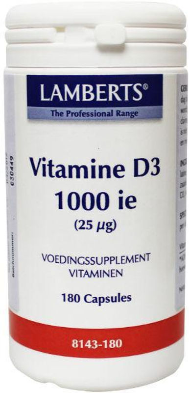 Lamberts Vitamine D3 1000IE/25mcg