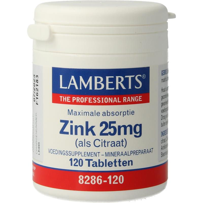Lamberts Zink citraat 25mg