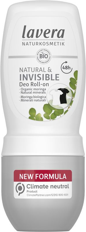 Lavera Deodorant roll-on natural & invisible bio EN-IT
