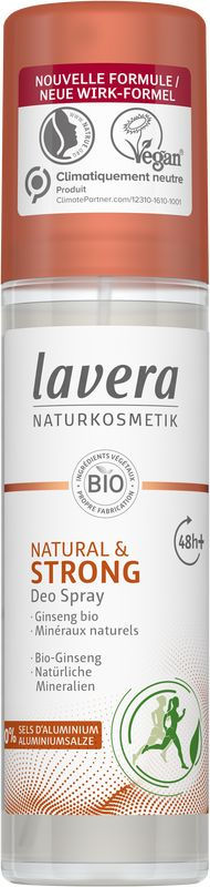 Lavera Deodorant spray natural & strong bio FR-DE