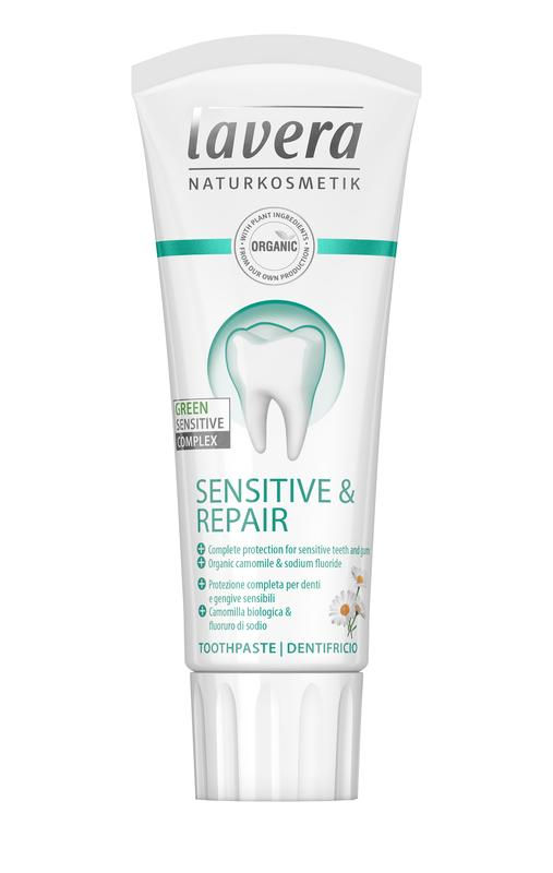 Lavera Tandpasta/toothpaste sensitive & repair bio EN-IT