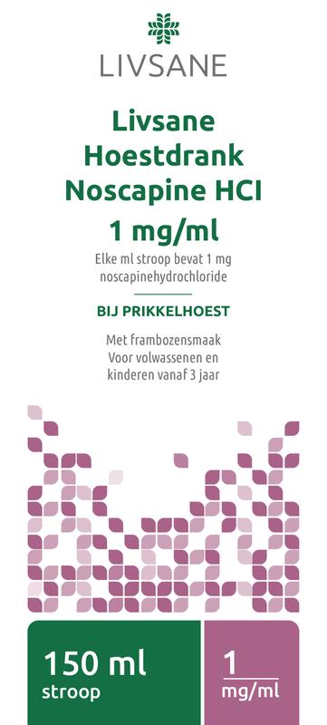 Hoestdrank noscapine 1 mg