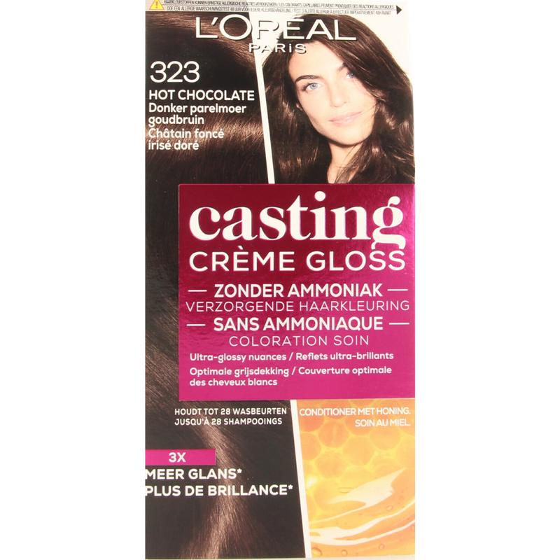 Loreal Casting creme gloss 323 Hot chocolate