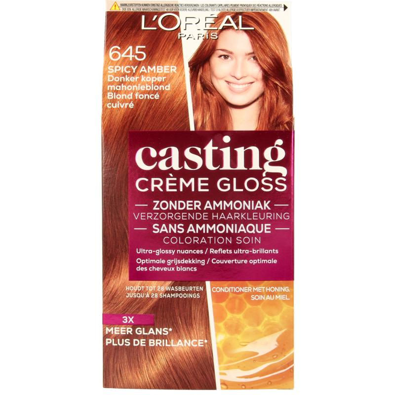 Loreal Casting creme gloss 645 Spicy amber