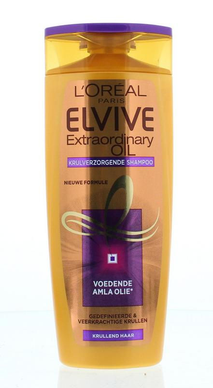 Loreal Elvive shampoo krul verzorgend extraordinary oil