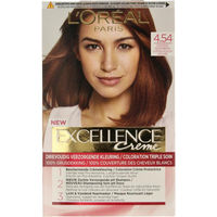 Loreal Excellence 4.54 kastanje middenbruin