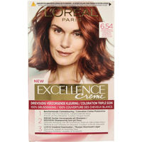 Loreal Excellence 6.54 donker mahonie koperblond