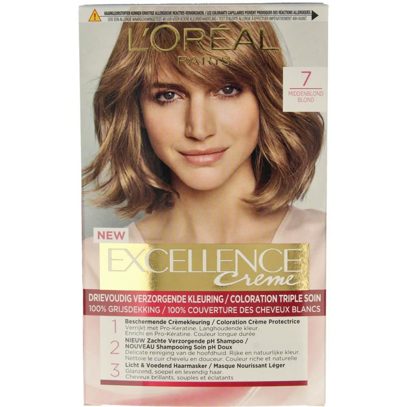 Loreal Excellence 7 middenblond