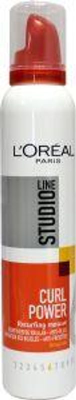 Loreal Studio line curls power mousse