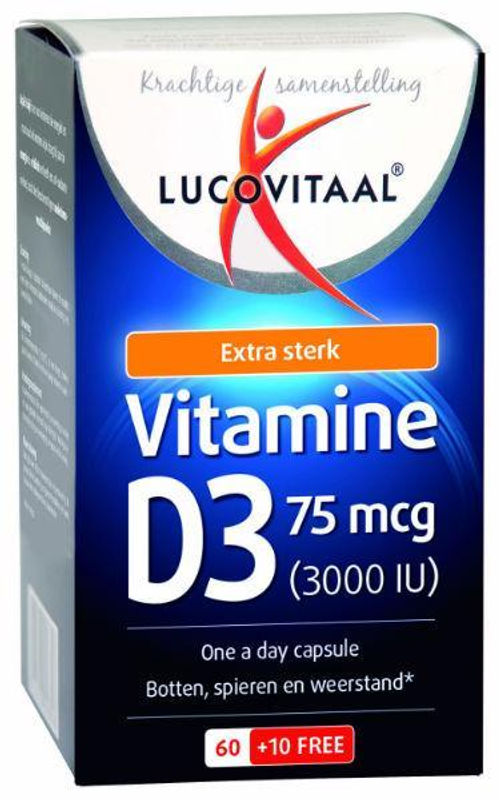 Lucovitaal Vitamine D3 75mcg