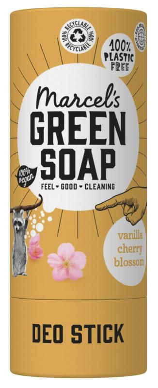 Marcel's GR Soap Deodorant stick vanilla & cherry blossom